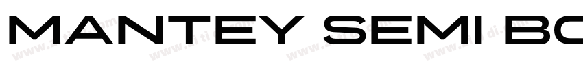 Mantey Semi Bold字体转换 Mantey Semi Bold字体转换